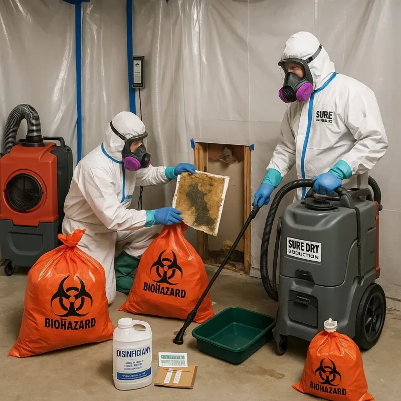 Contaminated Water Handling Protocols process in Menominee County, MI